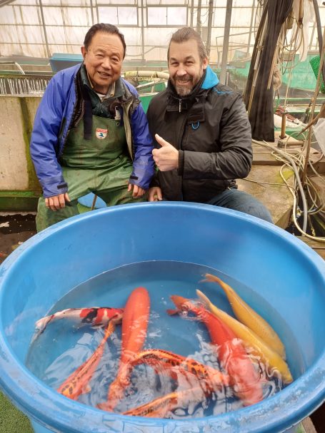 Grandmaster of Koi Papa Hisasawa 
